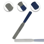 Scientific Labwares Lab Spatula, 3" Stainless Blade, Brass Rivets - Comfort Handle