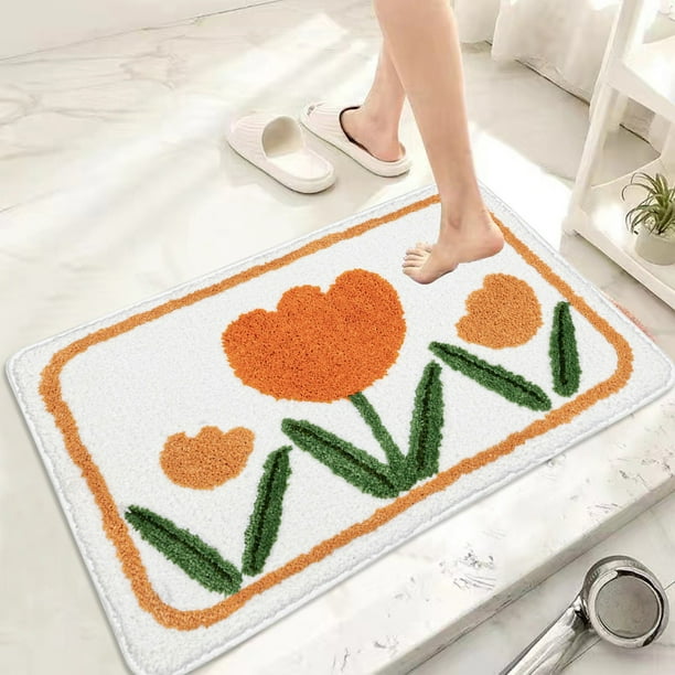 Fiudx Ofertas Del Día Alfombra Suave Para Dormitorio, Alfombra Gruesa, Alfombra Pequeña Para Habitación, Alfombra Antideslizante Para Baño