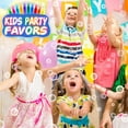 thumbnail image 6 of PRESS AND GO 120 Pcs Mini Bubble Wands in 6 Colors, Themed Birthday, Christmas, New Year, Valentine, Carnival, 6 of 7