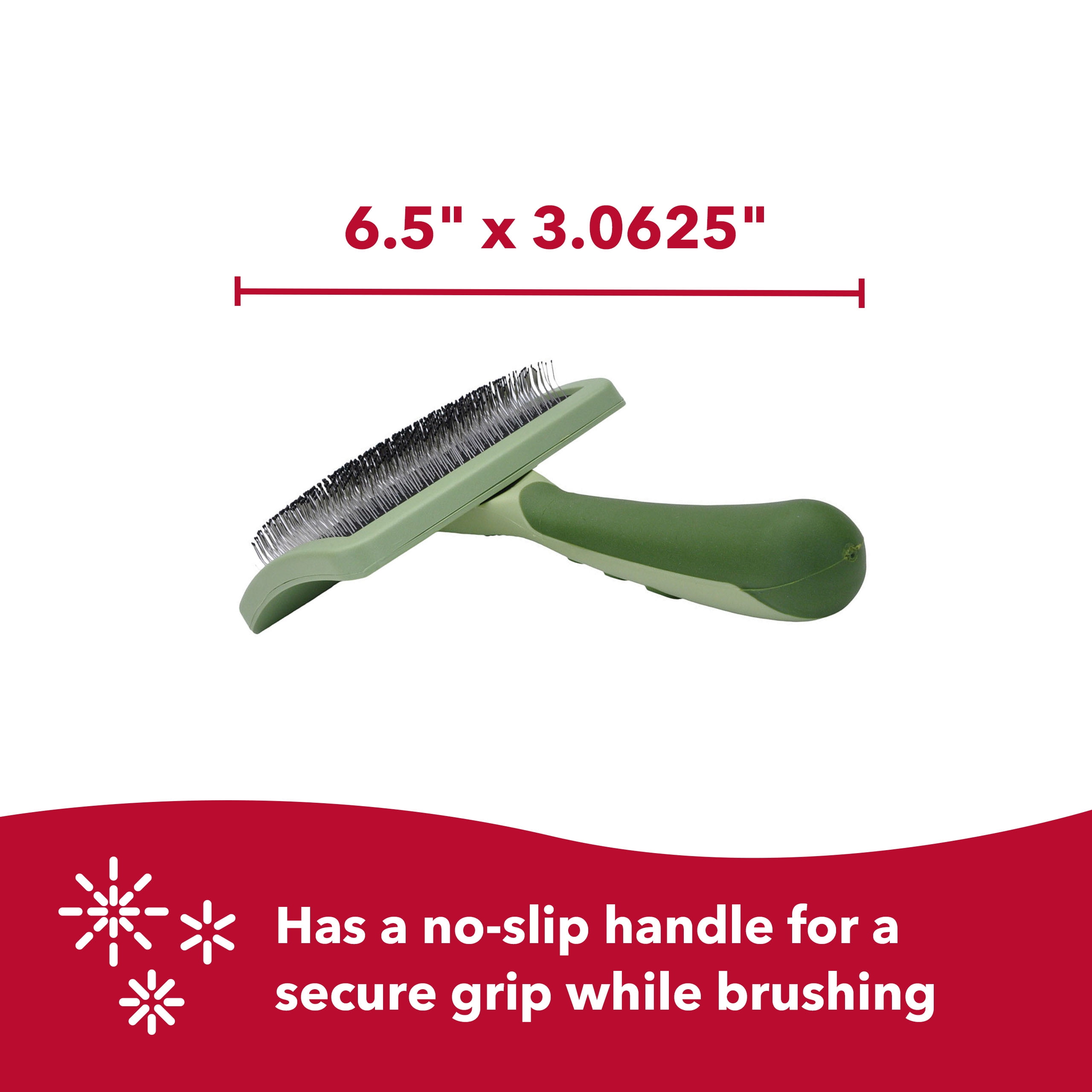 Safari soft 2025 slicker brush