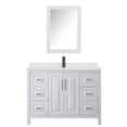 thumbnail image 4 of Wyndham Collection Wcv252548s-Qtz-Unsmed Daria 48" Free Standing Single Basin Vanity Set -, 4 of 7