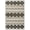 Gray, variant on Contemporary Geometric Bohemian Indoor/Outdoor Gray 5' x 7' Area Rug