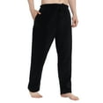 thumbnail image 2 of North 15 Men's Super Soft Micro Fleece Lounge Pants-1224-Blk-Lg, 2 of 10