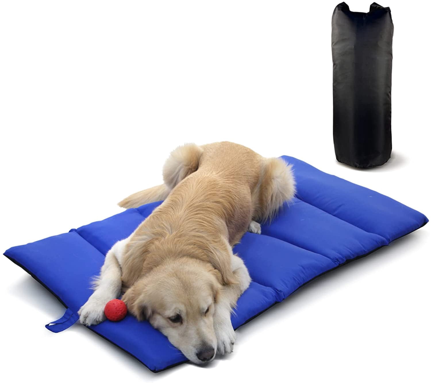Nononfish Hundebett Für Kleine Hunde – Flauschig, Beruhigend, Wasserabweisend, In Pink (ca. 38 Cm)