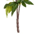 thumbnail image 4 of Vickerman 23" Artificial Cream and Pink Peony Bush., 4 of 7