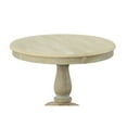thumbnail image 3 of Carolina Classics Fairview Table de Salle à Manger Ronde à Piédestal de 30 Pouces en Bois Flotté Naturel, 3 of 3