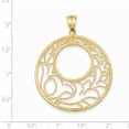 thumbnail image 2 of Beautiful 14K Circle Pendant, 2 of 2