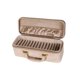 thumbnail image 5 of Estuche para pulseras con interior de terciopelo, 15 compartimentos, organizador de joyas, caja de almacenamiento. Beige, 5 of 9