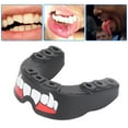 thumbnail image 3 of Mouth Professional Mouth Guard Teeth Protector Gum Shield Karate Boxing  Tool Black, 3 of 8