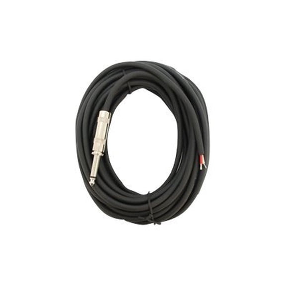 Seismic Audio 25' Raw Wire to 1/4" PA/DJ SPEAKER CABLE - QRW25