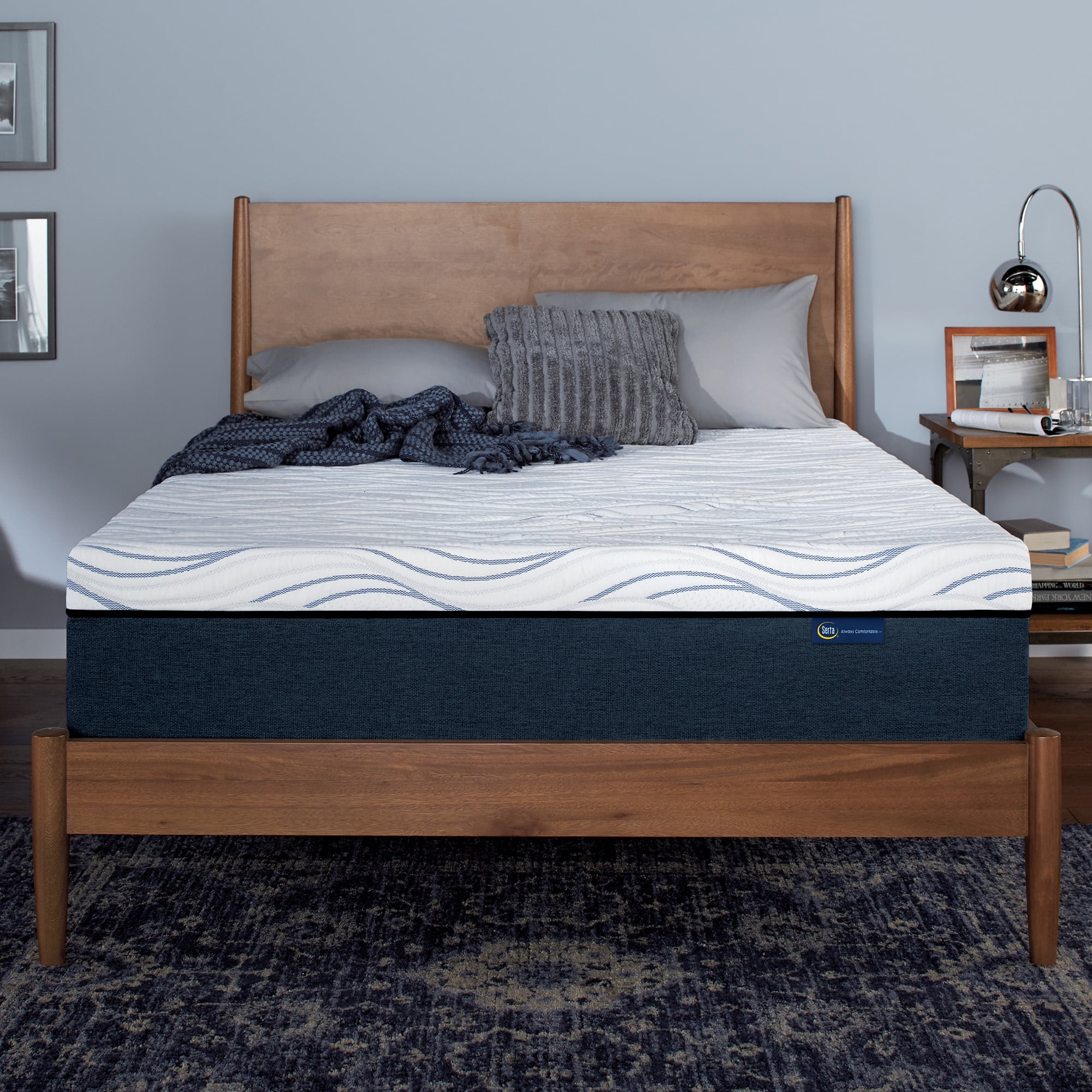 Serta Perfect Sleeper Express 12" Luxury Medium Firm Cool Gel Memory
