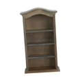 thumbnail image 3 of HILABEE 1:12 Miniature Bookcase - Dollhouse Study Library Furniture - Wooden Display Retro, 3 of 9