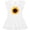 AA-White, variant on Inktastic Summer Sunflower Girls Toddler Dress