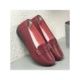 thumbnail image 5 of Bellella Womens Casual Driving Moccasins Classic Fashion Penny Slip On Ladies Driving Loafer Flat Shoes Wine Red 8, 5 of 7