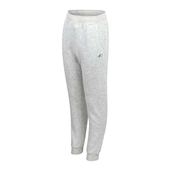 Pantalones deportivos New Balance de forro polar ligero para niños, tallas 10 a 12