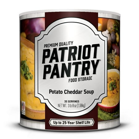 Patriot Pantry Liberty Bell Potato Cheddar Soup 35 Servings 10