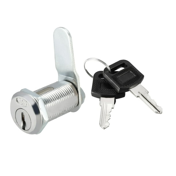 Cerradura de palanca Longitud del cilindro 30mm 48mm x 2mm tipo tuerca, llave diferente