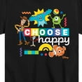 thumbnail image 3 of Disney - Choose Happy - Toddler & Youth Short Sleeve Graphic T-Shirt, 3 of 5