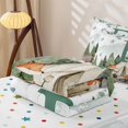 thumbnail image 5 of catabedysis Travel Trailers Themed Letter F Zipper Full Size Comforter Sets with Fitted Sheet and 2 Pillowcases,Happy Camping Outdoor Adventure Zipper Bedding Set,Polkadot Reversible,4 Pieces, 5 of 7