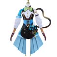 thumbnail image 2 of Disfraz de cosplay de Kirara, peluca, uniforme, vestido con cola para mujer, juego de Halloween, Navidad, carnaval, fiesta, traje, 2 of 5