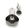 thumbnail image 2 of Design Imports RSVP Measuring Cups - Teardrop Set Of 5, 2 of 3