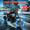 thumbnail image 5 of Electric Dirt Bike for Kids, 24V Motor Kids Dirt Bike, Cuoote 250W Ride On Motorcycle up to 15 mph, 150 lb Max Weight, Twist Throttle, Power Display, Rear Suspension, Hand Brake, 5 of 7