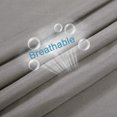 thumbnail image 3 of Topcobe Solid Color Bed Sheet Set for Adults Teens, King Size Dark Gray, 3 of 7