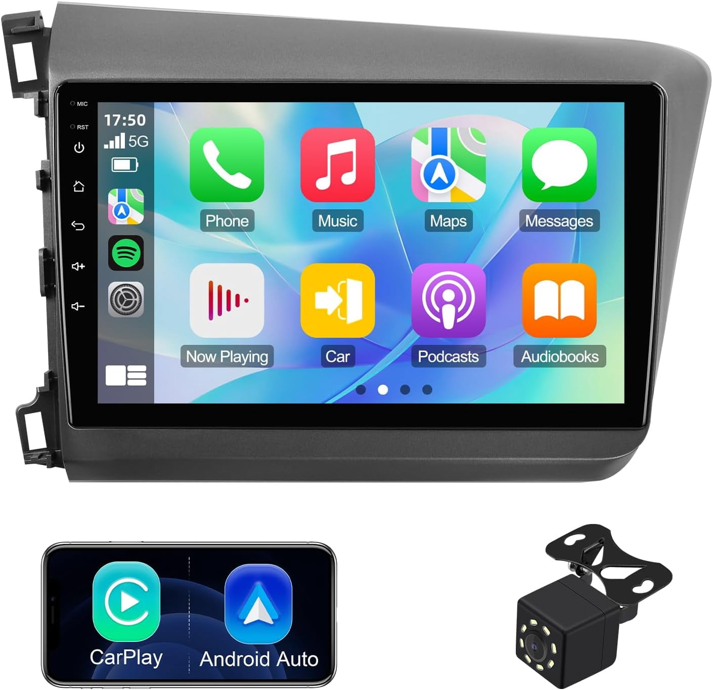 新品極上！Herilary 10.26 CarPlay ドラレコ カメラ付き！！ Herilary 10.26