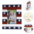 thumbnail image 6 of Frcolor Frame Photo Frames Flag Display American Independence 4Th July Patriotic Retro Gifts Desk Mothers Supplies, 6 of 6