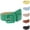 Green, variant on HAJWOH Women's Wide Leather Belt with Square Buckle, High Waist Belts for Dress Jeans Pants