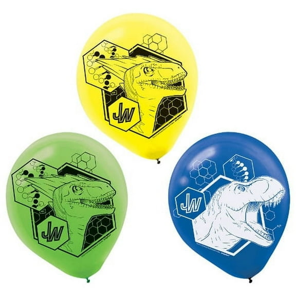 Jurassic World 'Dino Hybrid' Latex Balloons (6ct)