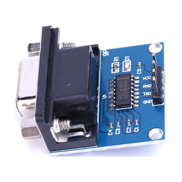 Módulo MAX3232 RS232 a TTL MAX232 placa intermitente 3,3 V-5,5 V serie a TTL