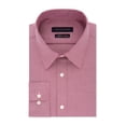 thumbnail image 1 of Tommy Hilfiger Mens Flex-Collar Button Up Dress Shirt pomegranate 18, 1 of 1