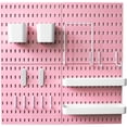 thumbnail image 4 of Pegboard Combination Kit Wall Mounted Storage Set with Pegboards & Accessories Hanging Peg Boards Organizer for Walls Display Crafts Organization Kitchen Organizer &, 4 of 7