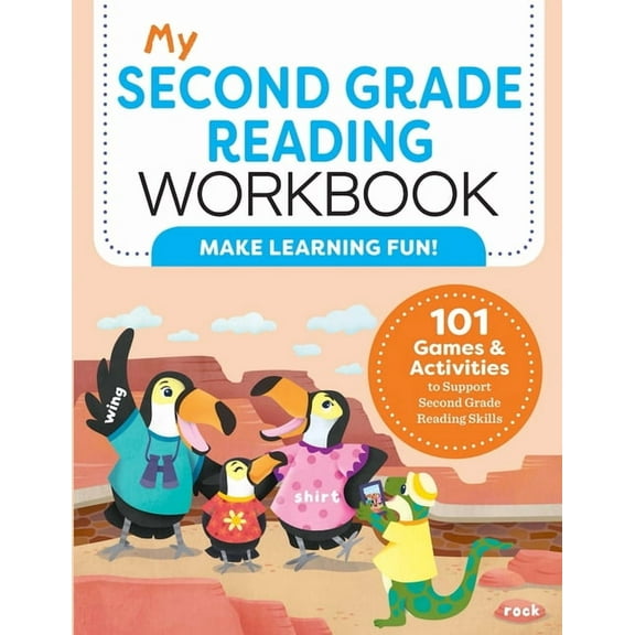 My Workbook My Second Grade Reading Workbook: 101 Games & Activities to Support Second Grade Reading Skills, (Paperback)