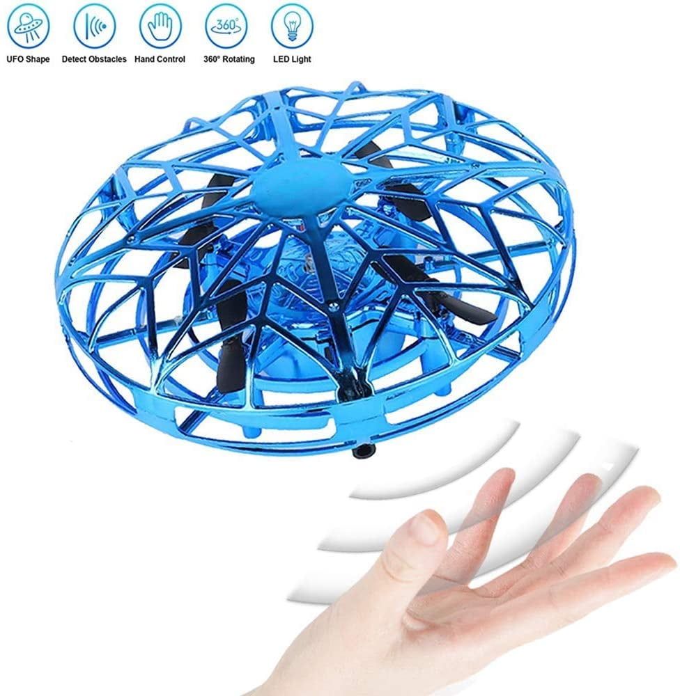 360° Mini Drone Smart UFO Aircraft for Kids Flying Toys RC Gesture-sensor Gifts 
