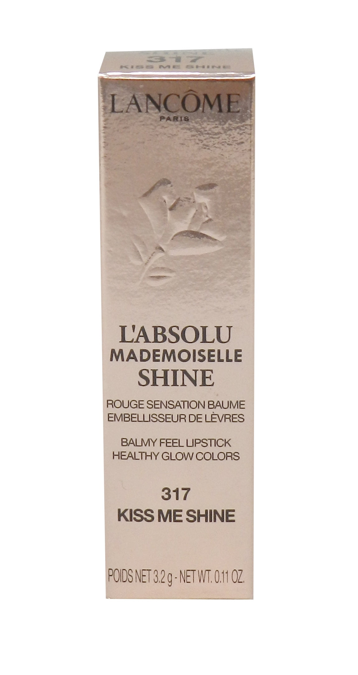 Lancome L'Absolu Mademoiselle Shine Balmy Feel Lipstick #317 Kiss