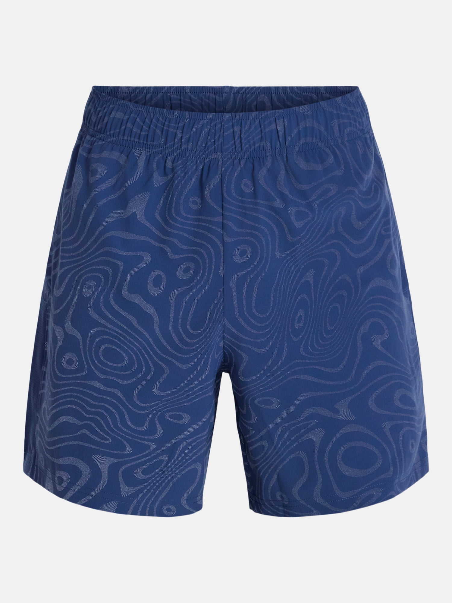 Athletic Works Men's Reflective Print Soccer Shorts, 6" Inseam, Sizes XS-3XL