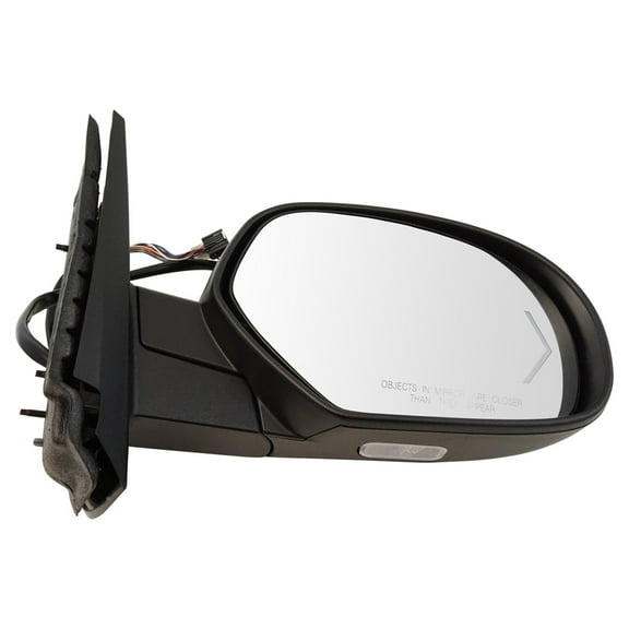 TRQ Mirror Power Folding Heated Memory Puddle Signal Right RH for GM Pickup SUV MRA08173 Fits select: 2007-2014 CHEVROLET TAHOE, 2007-2014 GMC YUKON