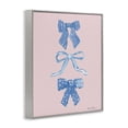 thumbnail image 2 of Stupell Industries Glam Pretty Bows Blue & Pink Gray Framed Giclee Art, 11 x 14, by Farida Zaman, 2 of 7