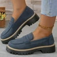 thumbnail image 5 of Orthoture Orthopedic Platform Loafers, Womens Loafers Comfortable, Lug Sole Loafers for Women, Platform Loafers for Women, Slip On Comfort Casual Fashion, 5 of 8