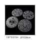thumbnail image 2 of Inteprter 4 piezas de molde para pasteles, fiestas, festivales, vacaciones, bricolaje, fabricación de plantillas en aerosol, barra de comedor de Cocina y Comedor, 2 of 6