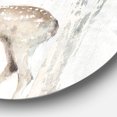 thumbnail image 2 of Designart « A Woodland Walk into the Forest I » Art Mural Rond en Métal Style Ferme, 2 of 3