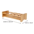 thumbnail image 2 of SILENRADAWN 1Pack Cup Stand Bamboo Material for Cocktail Cup Display in Restaurants, 2 of 8