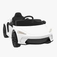 thumbnail image 4 of Trilenars Ride On Car in White with Parental Remote Control,White, 4 of 8