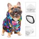 thumbnail image 3 of Balery Colorful Tie Dye Stained Glass 2 Sudadera con Capucha para Perros Pequeños – Ropa para Mascotas, Disfraz para Perros y Gatos, Ideal para Fiestas y Cosplay-X-Large, 3 of 7
