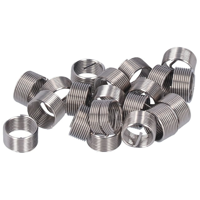 LAFGUR 20Pcs Wire Thread Insert, Thread Sheath Thread Repair For Industrial Supplies