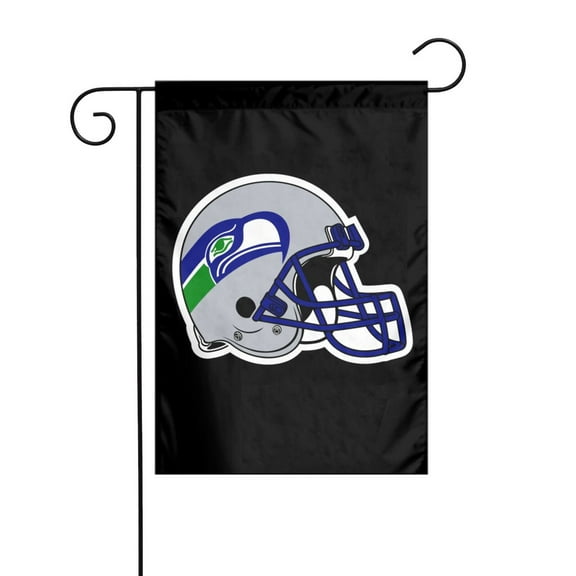 Se_Attle Seah_Awks Garden Flag Yard Flags Vertical Double Sided Weatherproof Flag Garden Decor For Home Outdoor Porch Patio Farmhouse Lawn 12"X18"