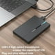 thumbnail image 3 of Carcasa para Disco Duro Externo de 2,5 Pulgadas con Puerto USB 3.1, 6 TB, Compatible con para Discos Duros SSD de 7 mm y 9,5 mm para Ordenadores Portátiles, 3 of 6