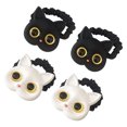 thumbnail image 2 of Miangastore 4 Pcs Attaches Cheveux Femmes Porte-Queue Attaches Cheveux Chat Élastiques Accessoires Cheveux Filles Petits, 2 of 9